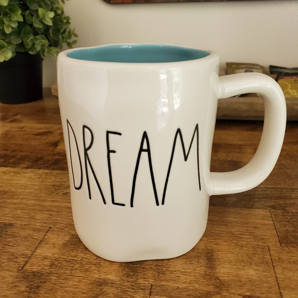 Dream Turquoise Aqua Rae Dunn Mug